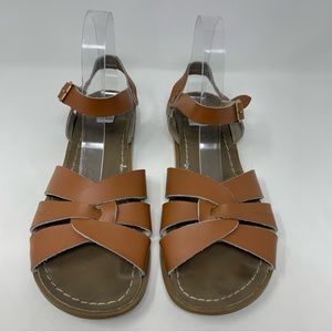 Salt Water Original Brown Sandals Size 8
